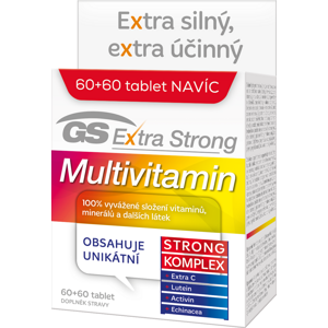 GS Extra Strong Multivitamín 60+60 tabliet